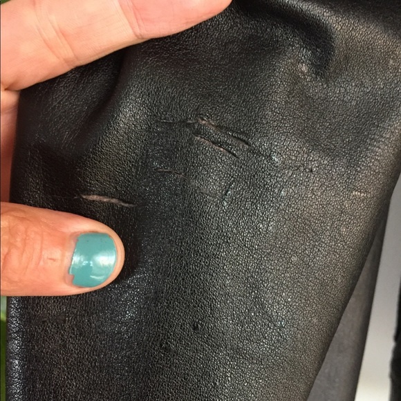 1970's vintage motorcycle leather jacket - Picture 6 of 6